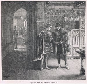 Ludwik XI i herold